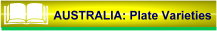 Australia:  Plate Varieties